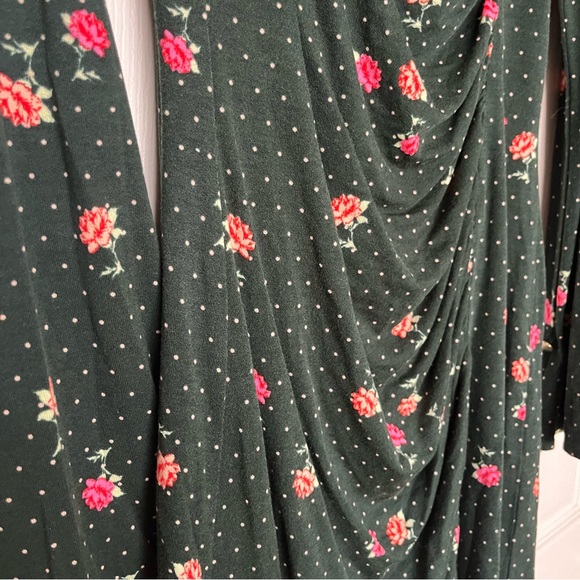 FREE PEOPLE | Celia Floral Mini Dress Sz M - Picture 4 of 6